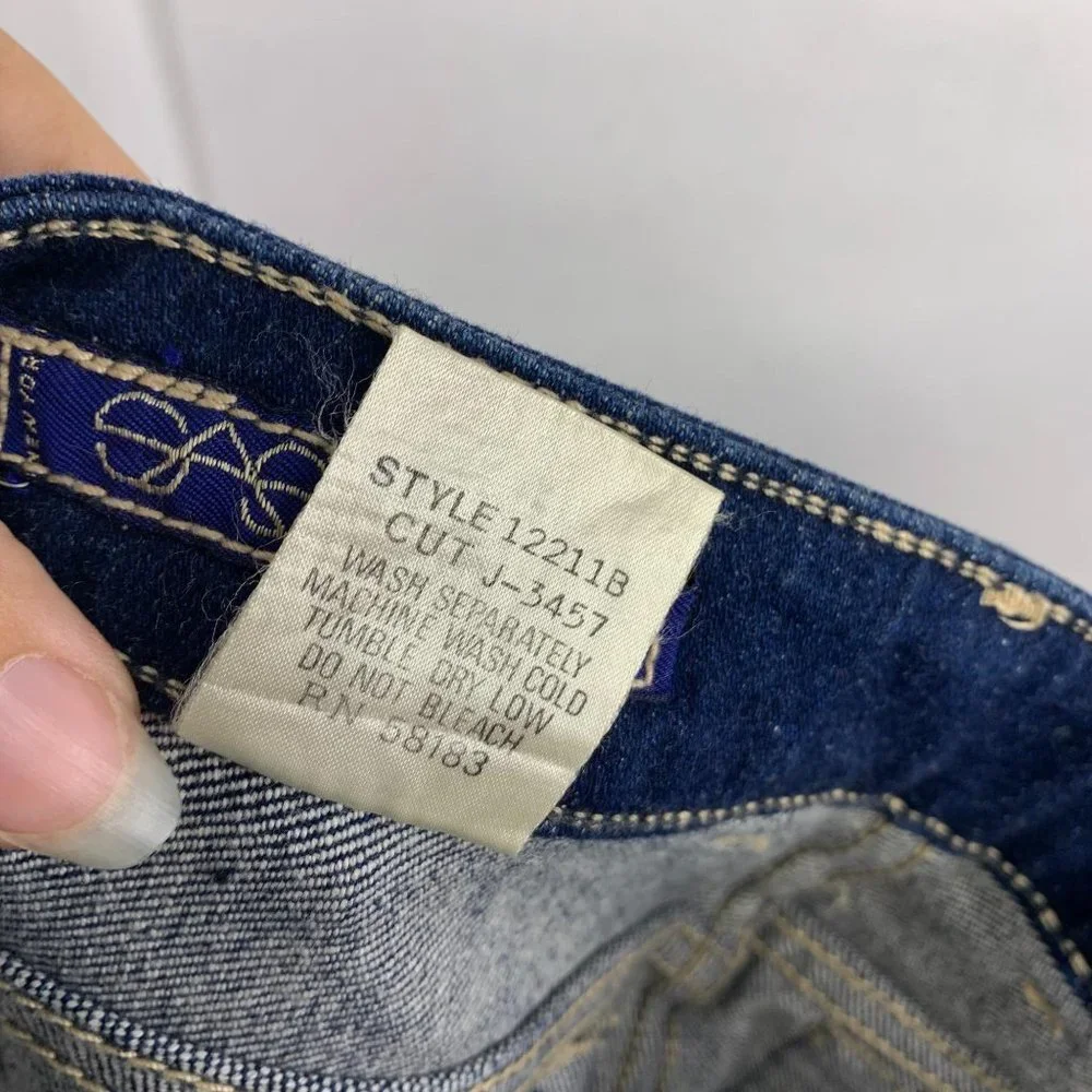 Vintage 70s Sasson Contrast Stitch Jeans Size 6 - Picture 7 of 12